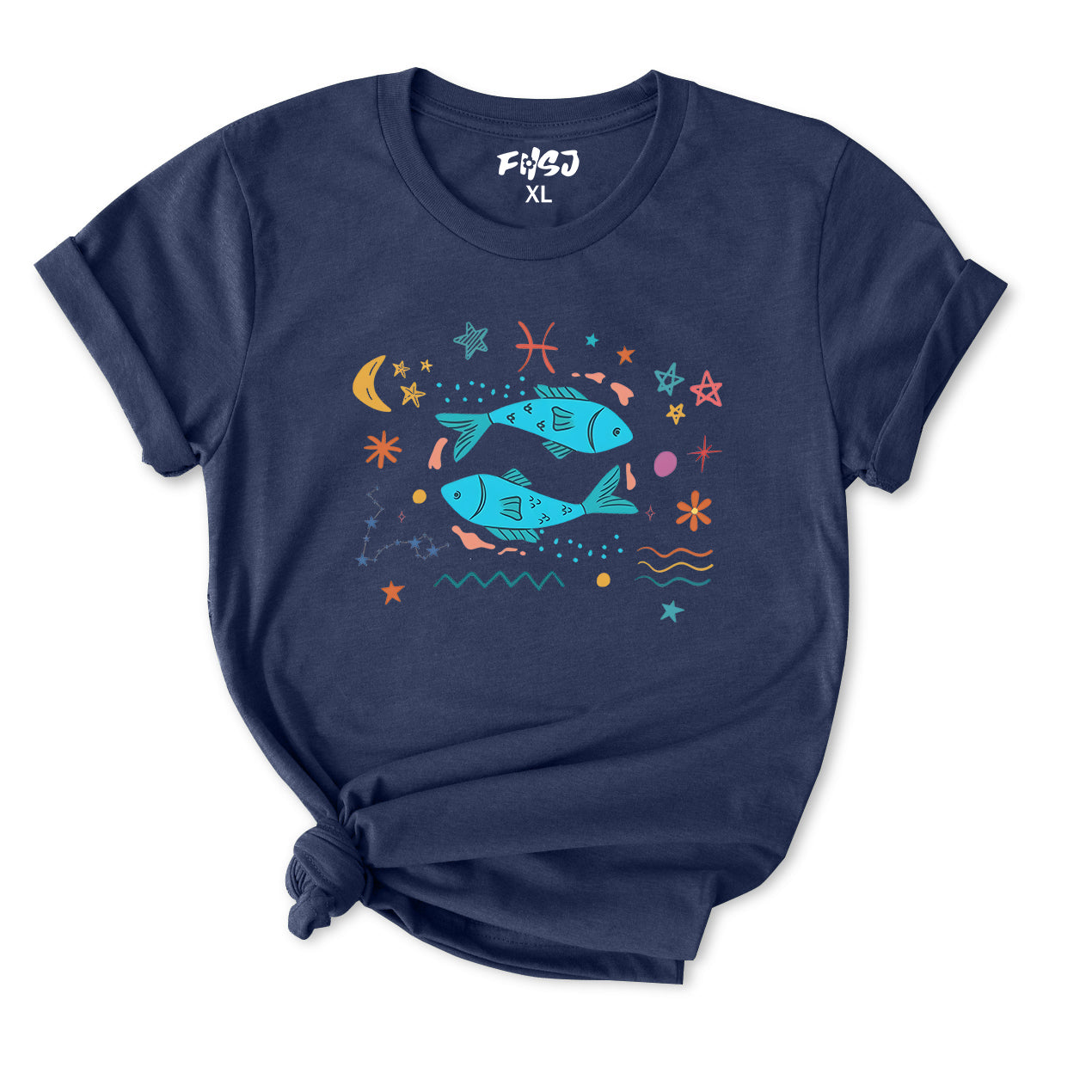 Fish Astrology T-Shirt for Women