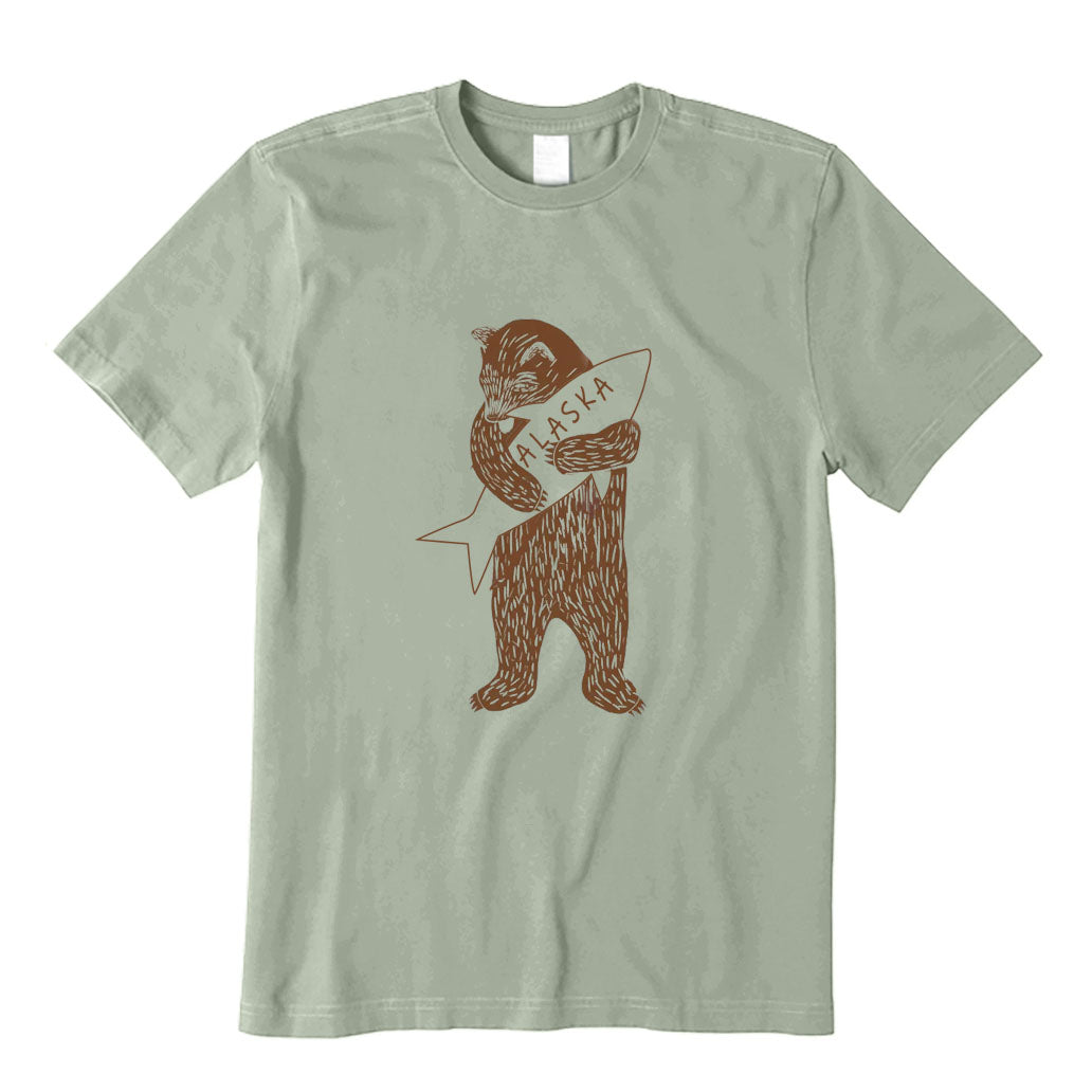 Alaska Bear Fishing T-Shirt
