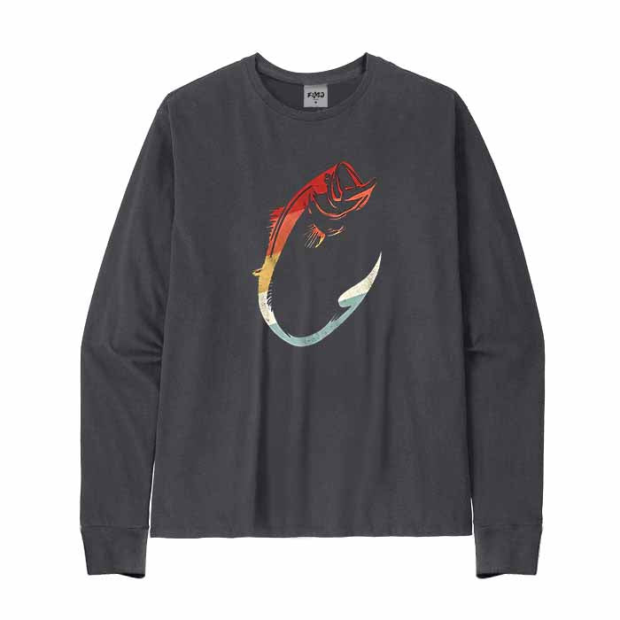 Fishing Part Time Hooker Fish Long Sleeve T-Shirt
