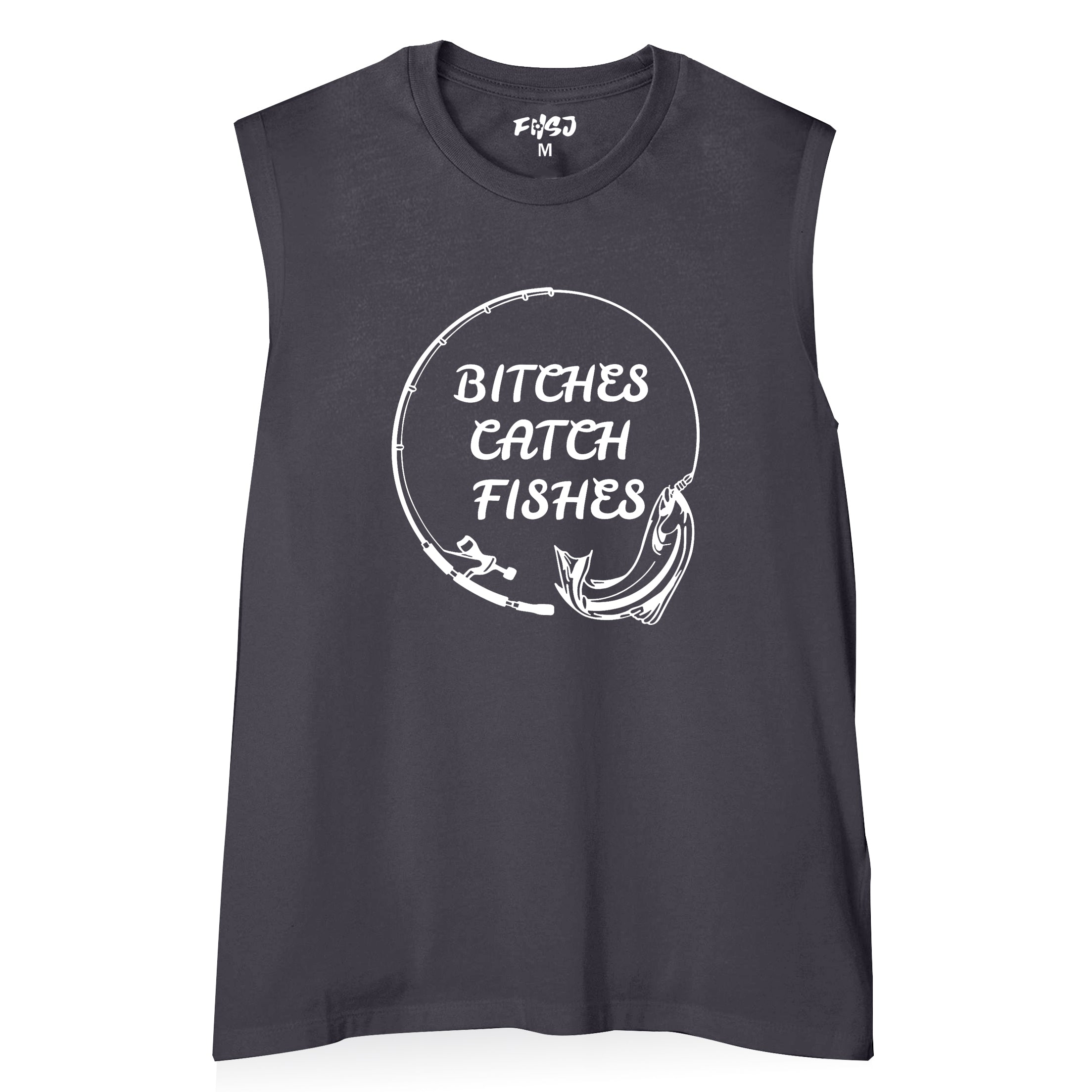 Women Bitches Catch Fishes Tank Top