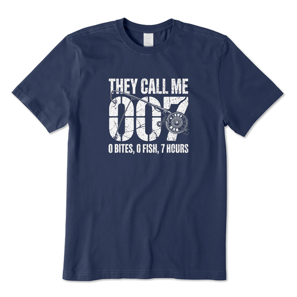 Funny Fishing 007 T-Shirt