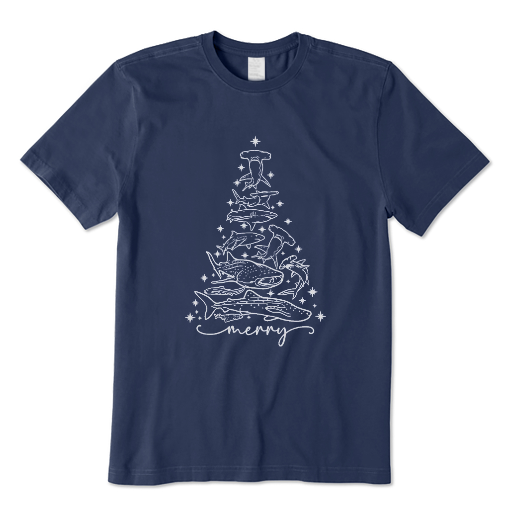 Shark Christmas T-Shirt