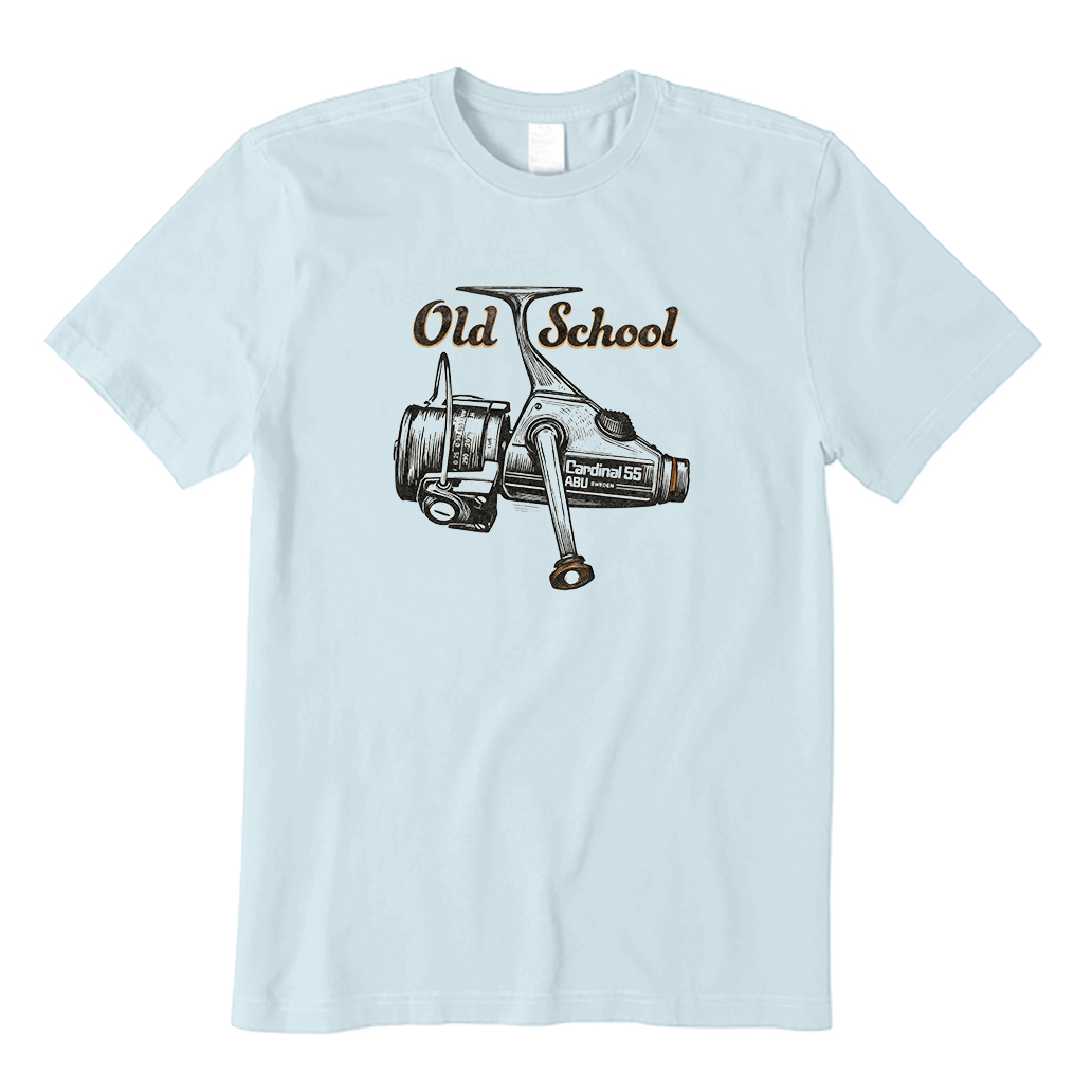 old school Fishing Reel T-Shirt