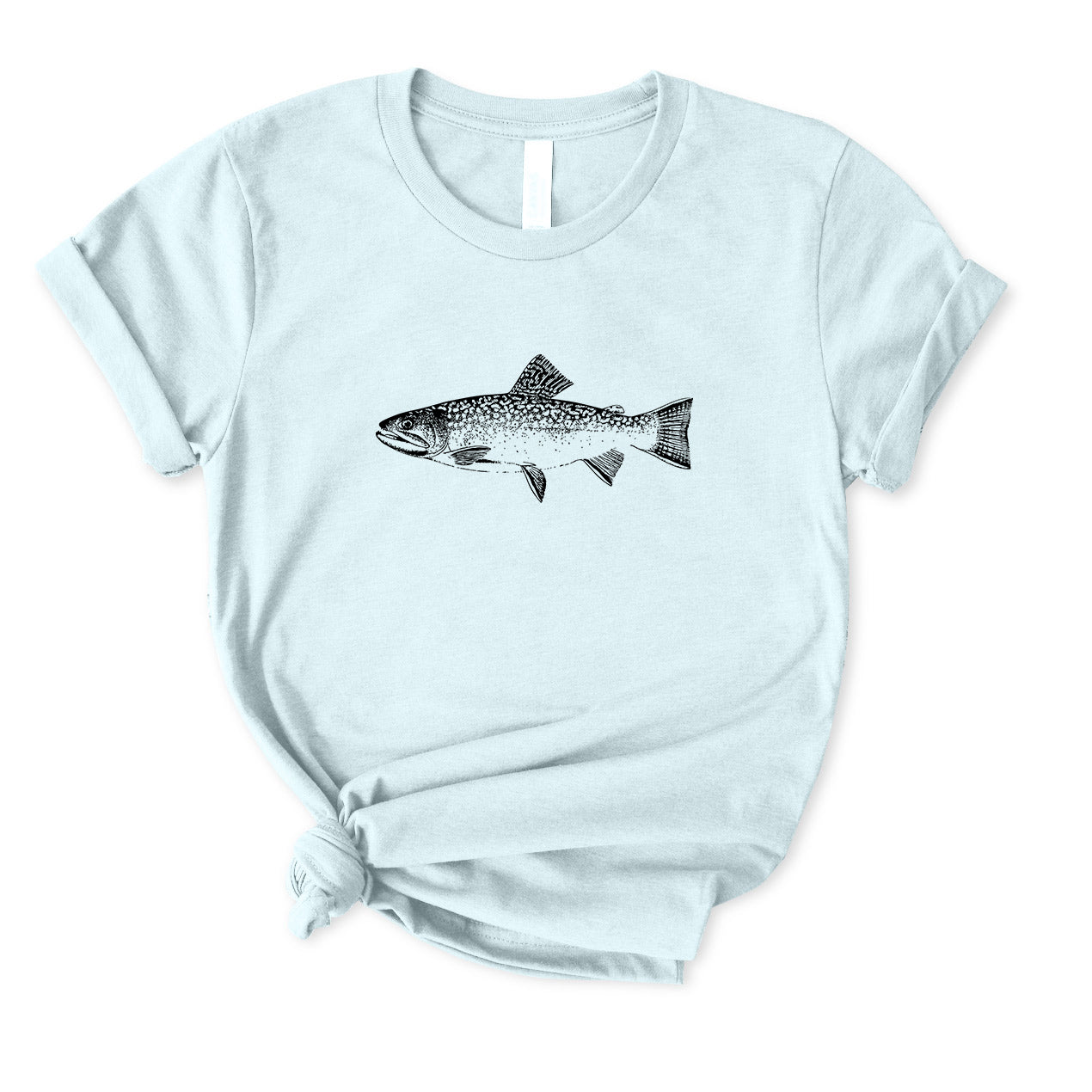 Brook Trout Fishing T-Shirt FOR WOMEN