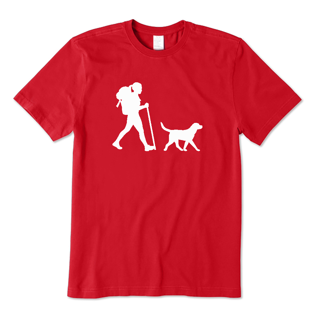 Hiking with Dog T-shirt