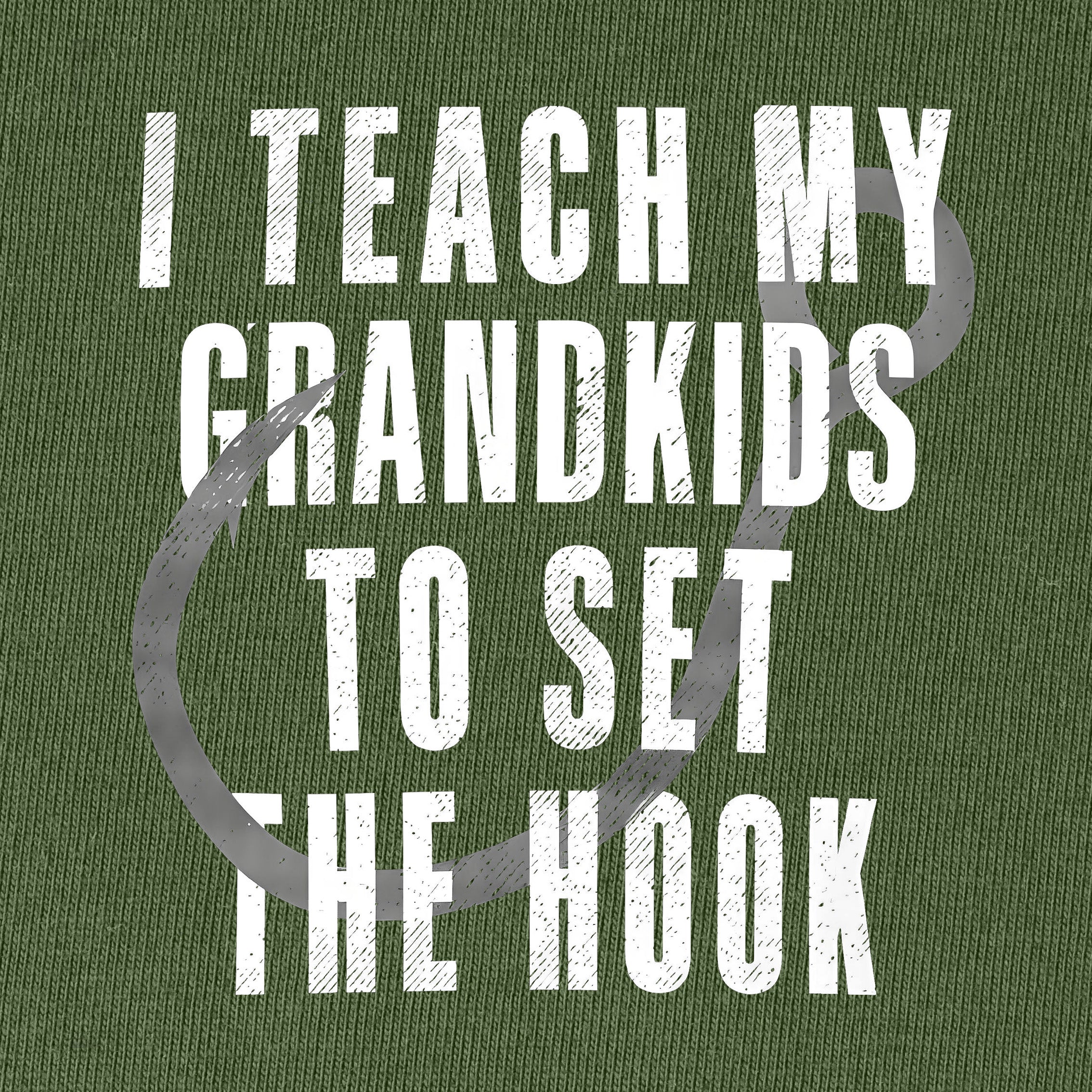 I Teach My Grandkids to Set the Hook T-Shirt
