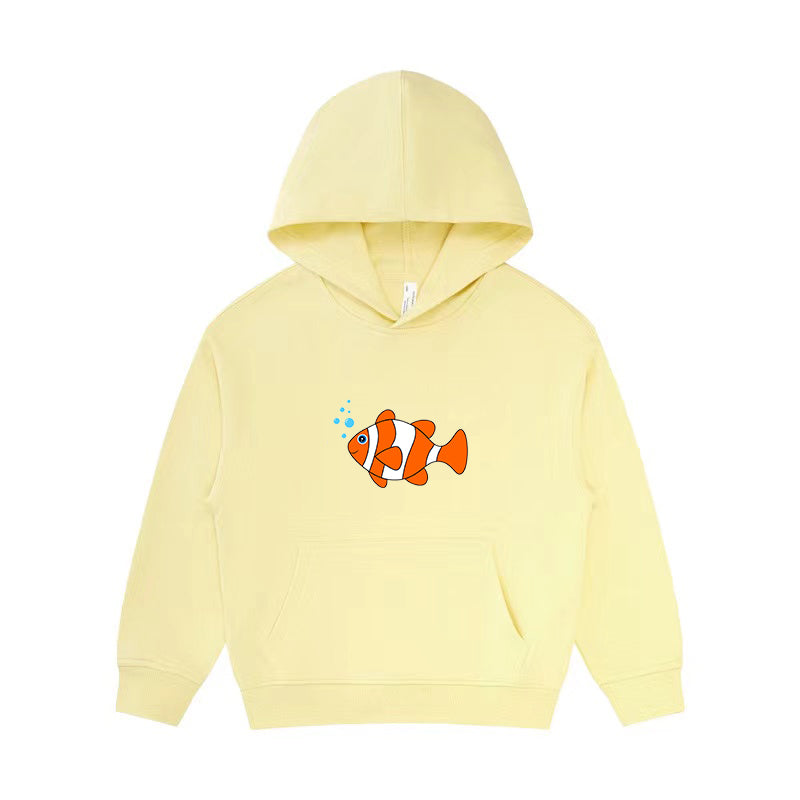 Cute fish Kid's Hoodie