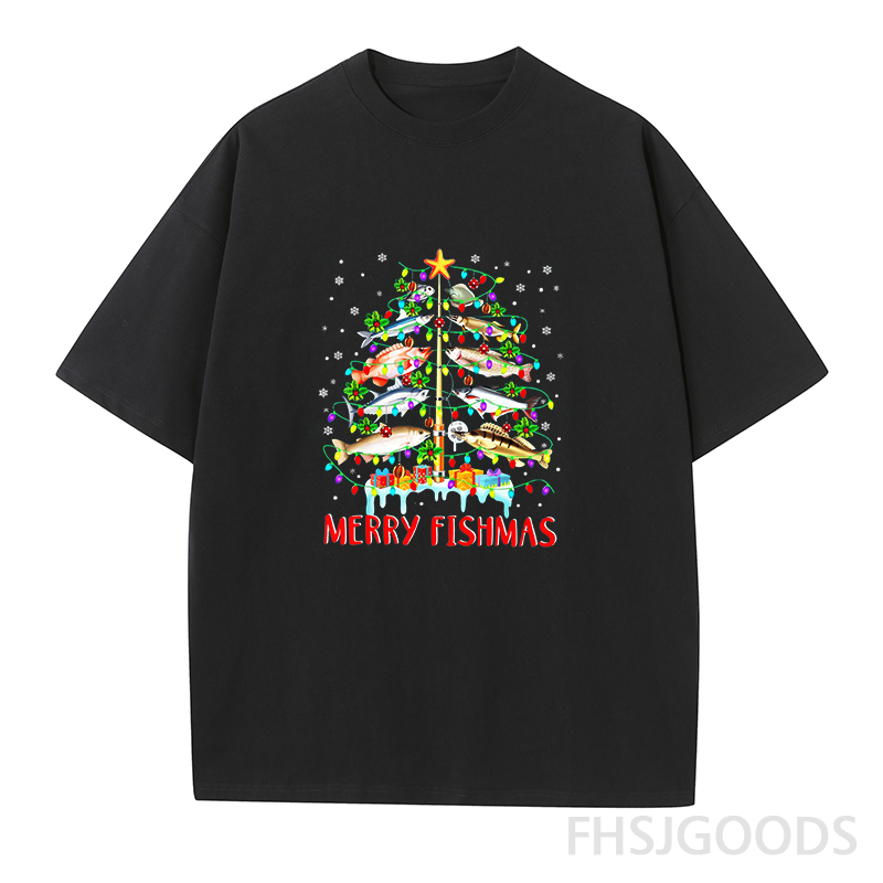 Merry Fishmas Unisex T-Shirt