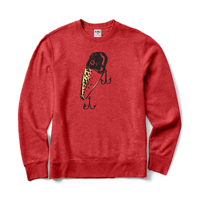 Fishing Lure Crewneck Sweatshirt