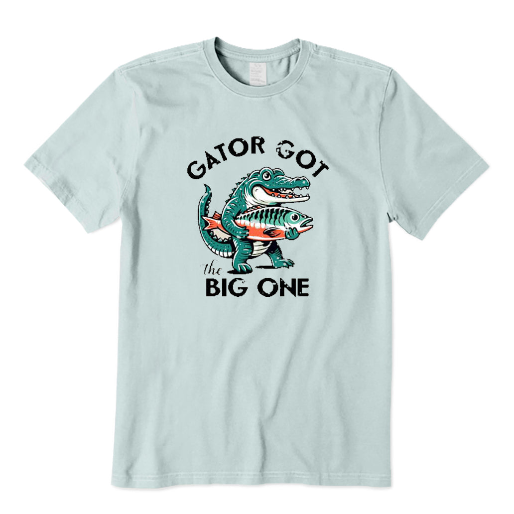 An Alligator Catches A Big Fish T-Shirt