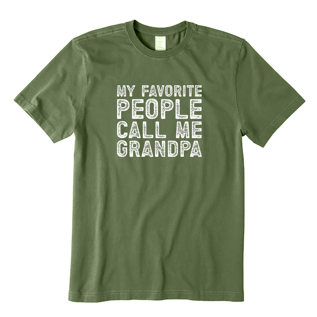 My Favorite People Call Me Grandpa T-Shirt