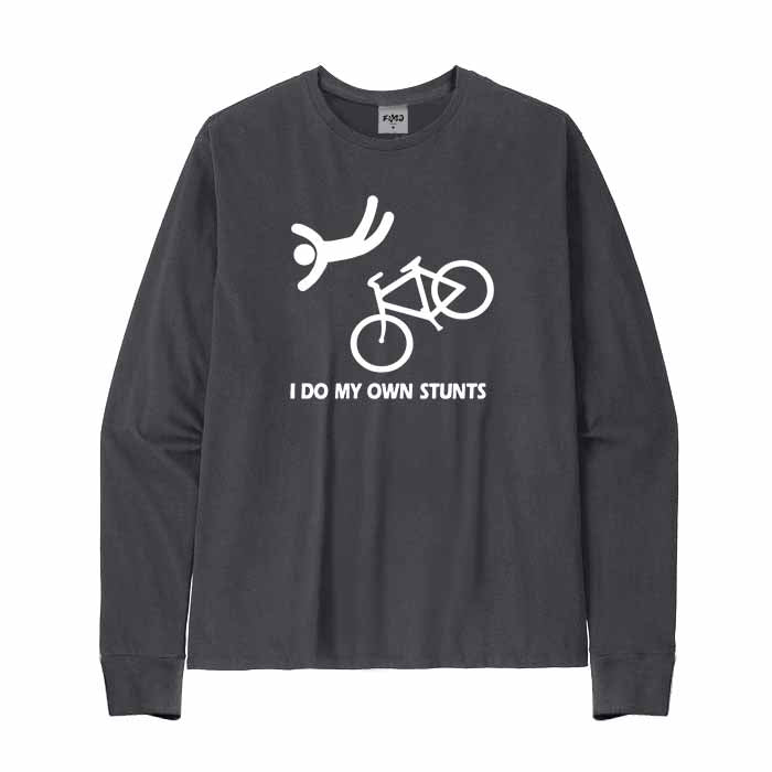 Funny Bike Stunt Long Sleeve T-Shirt