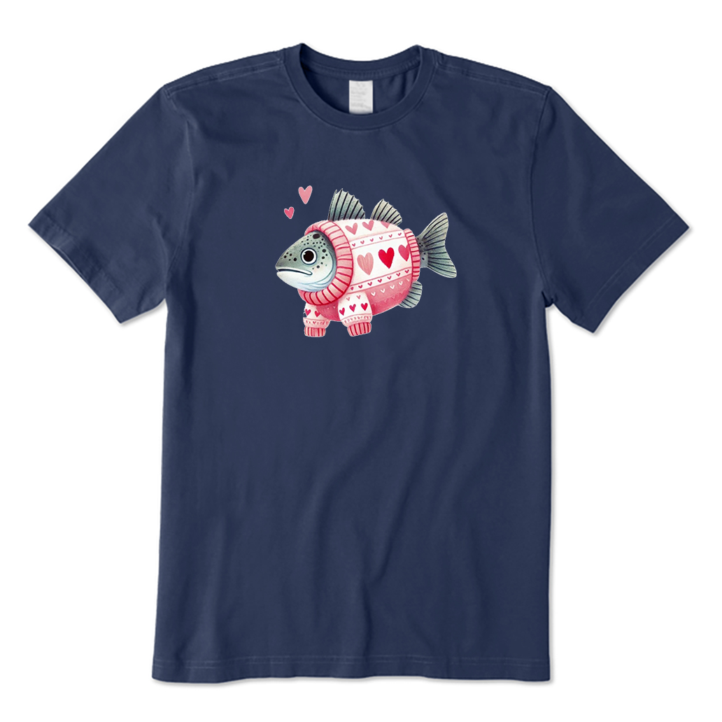 Funny Fish Valentines T-Shirt