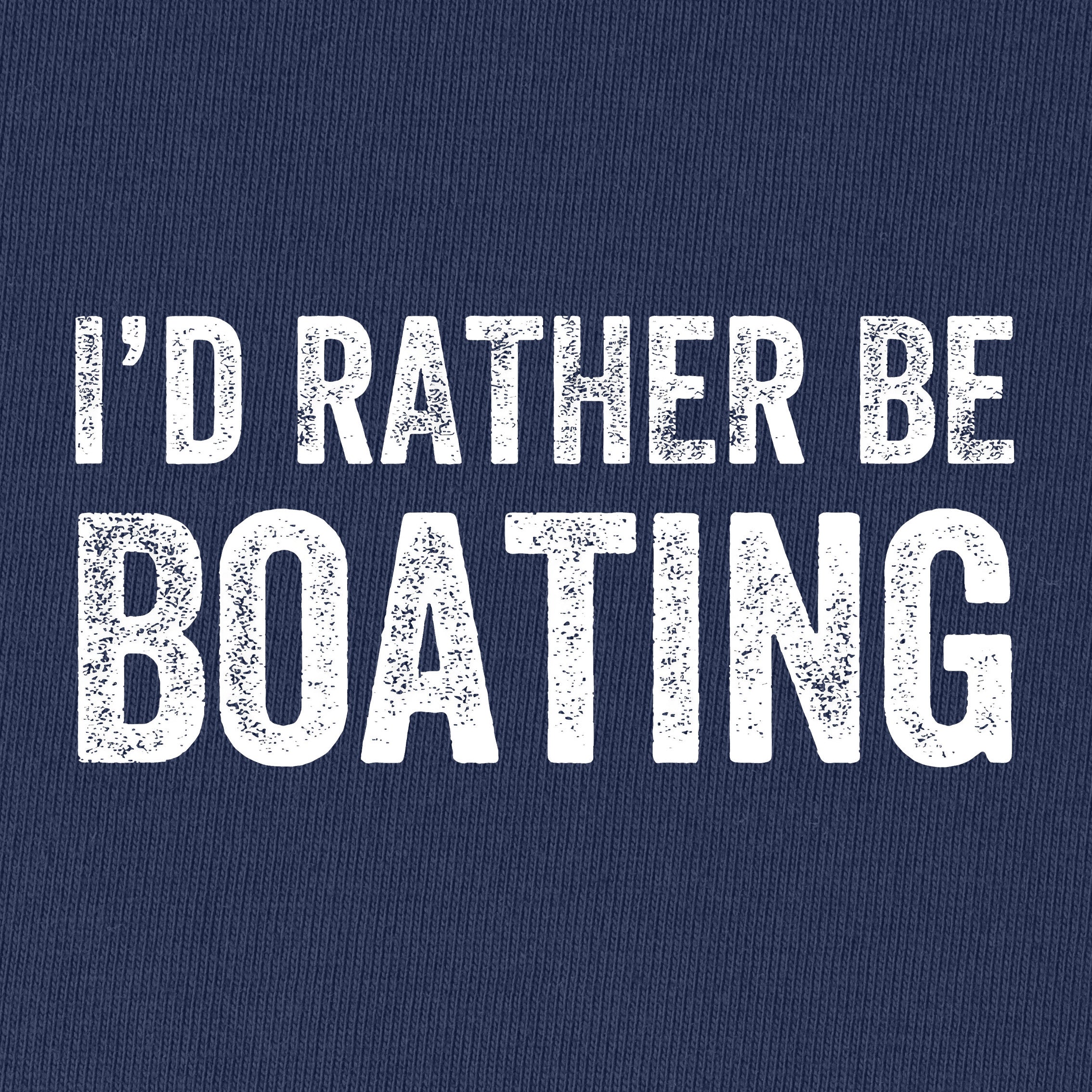 I'd rather be boating T-Shirt