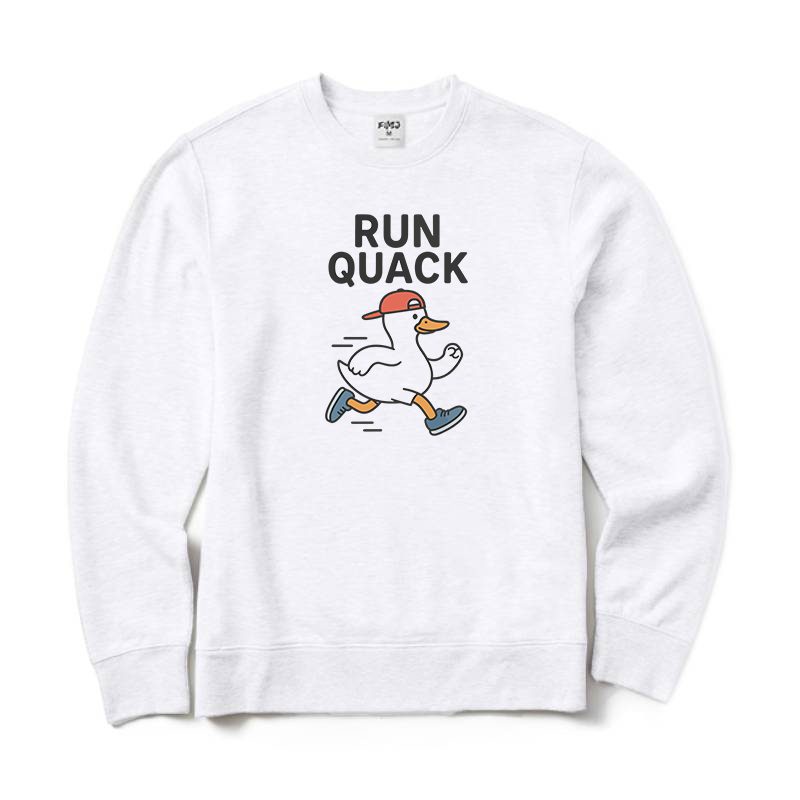 Silly Goose Running Crewneck Sweatshirt