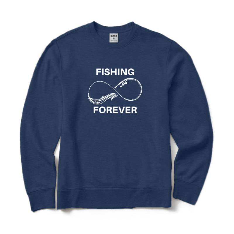 Fishing Forever Crewneck Sweatshirt