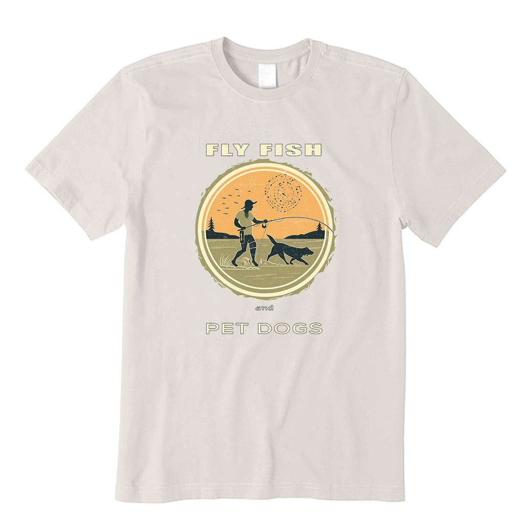 FLY FISH AND PET DOGS T-Shirt
