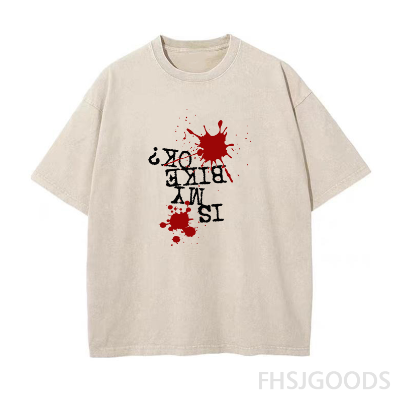 Is My Bike Ok Unisex Distressed T-Shirt