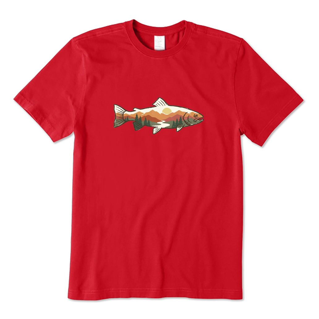 Mountain Fish T-shirt