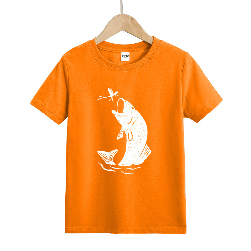 The Trout Hooked Kids T-Shirt