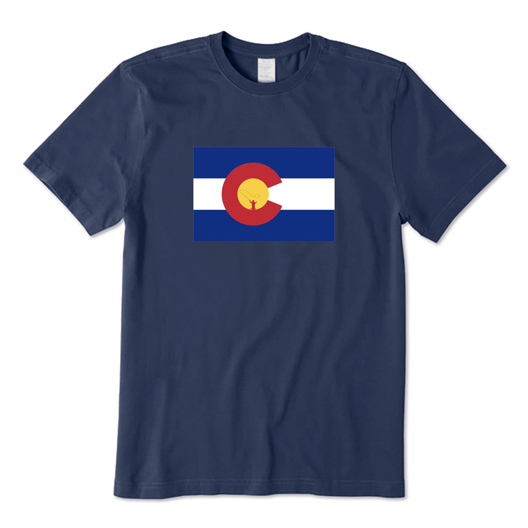Colorado Flag Fly Fishing T-Shirt