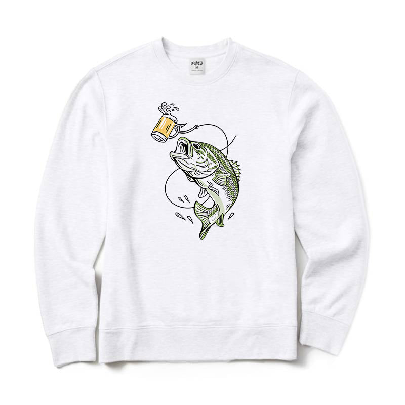 Lure Bass Beer Crewneck Sweatshirt