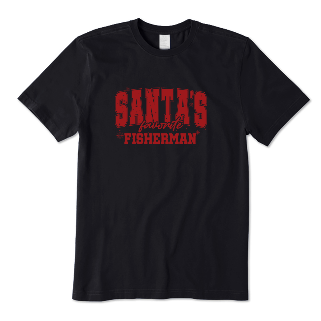 Santa's Favorite Fishermen T-Shirt