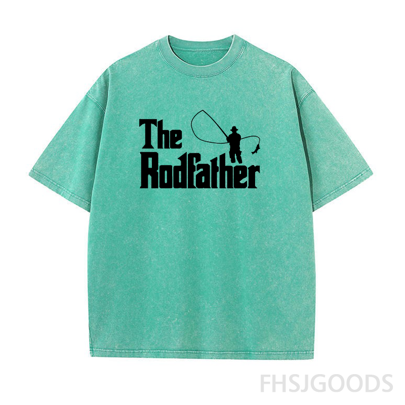 The Rodfather Unisex Distressed T-Shirt