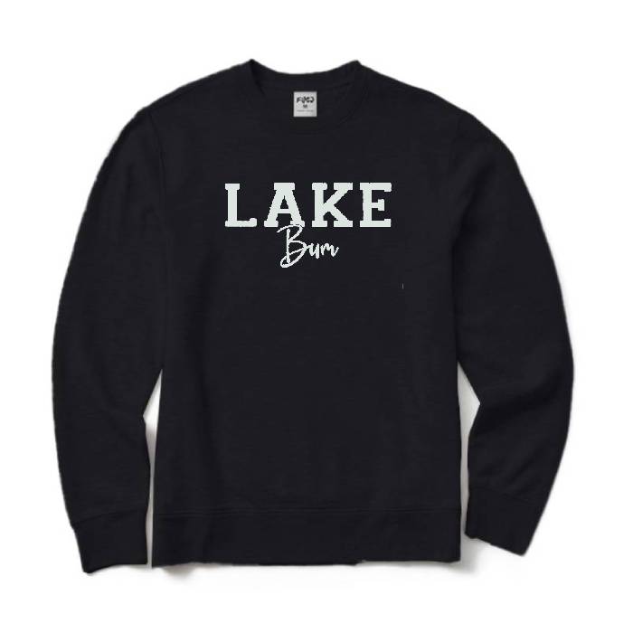 Lake Bum Crewneck Sweatshirt
