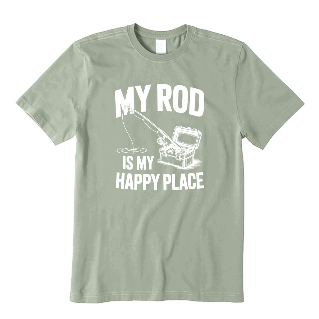 My Rod Is My Happy Place T-Shirt