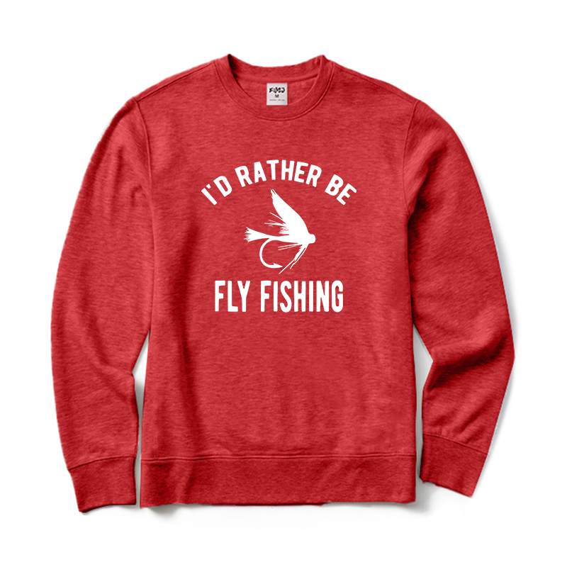 Fly Fishing Crewneck Sweatshirt