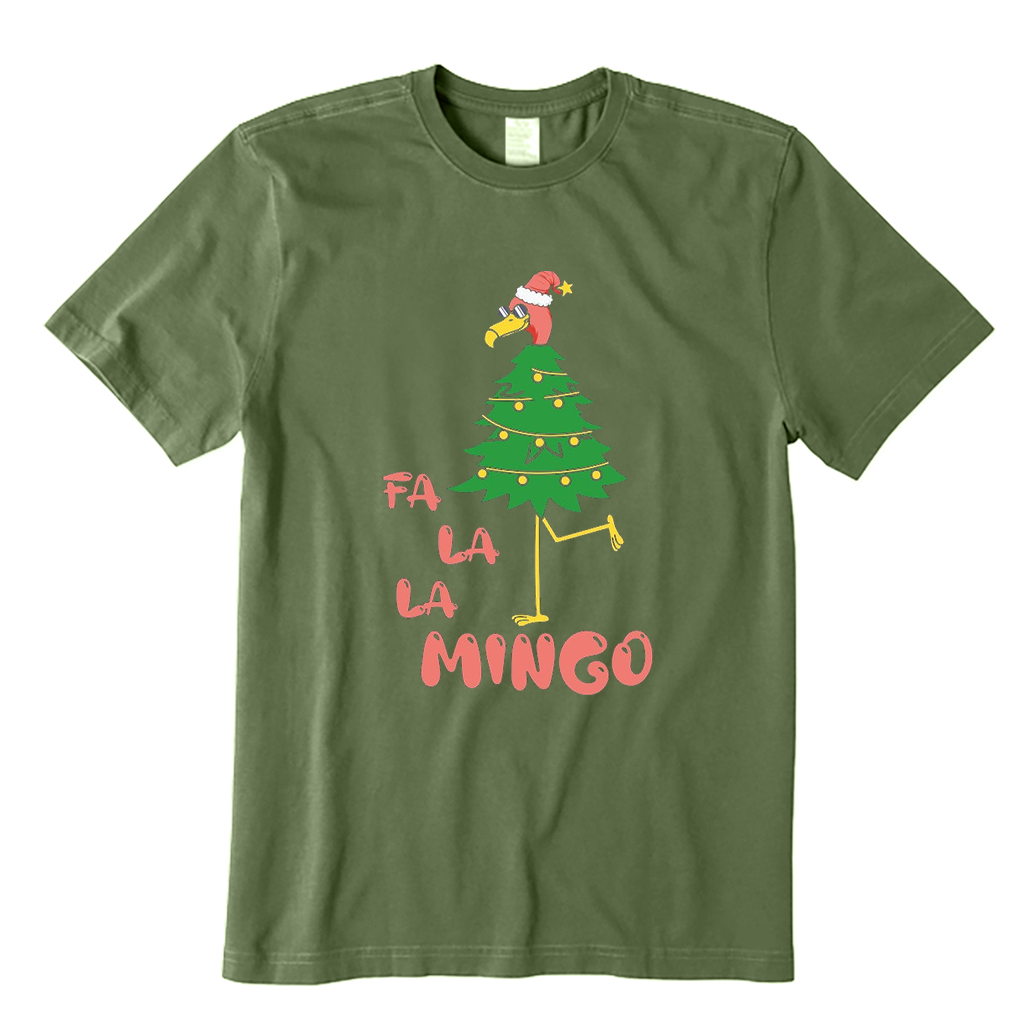 Flamingo Christmas T-Shirt