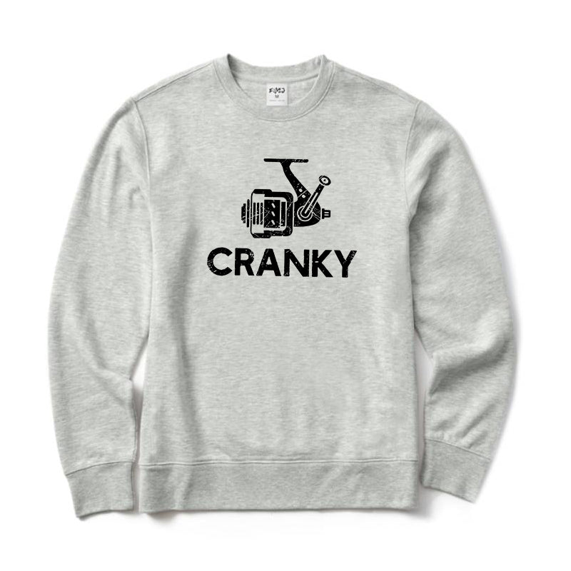 CRANKY FISHING Crewneck Sweatshirt