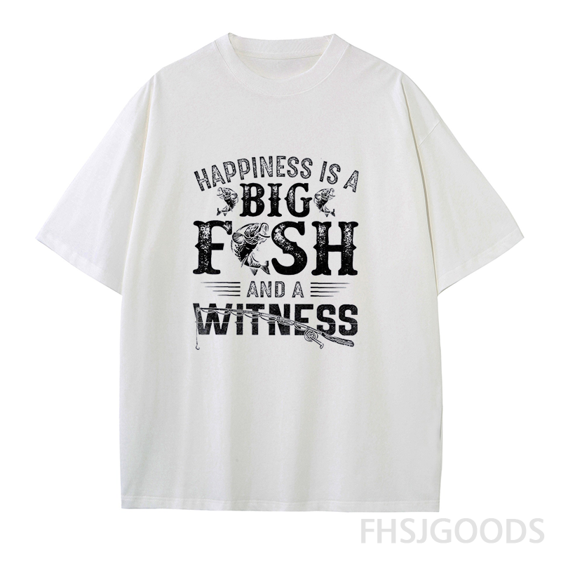 Happiness Is A Big Fish and A Witness Unisex T-Shirt
