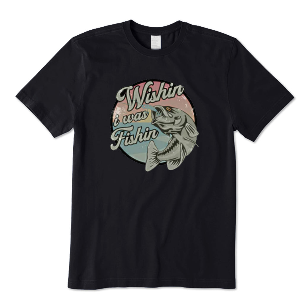 Wishing I Was Fishing T-Shirt