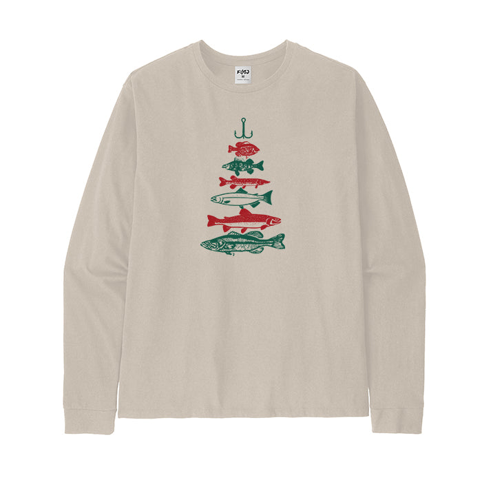 Fish Christmas Long Sleeve T-Shirt