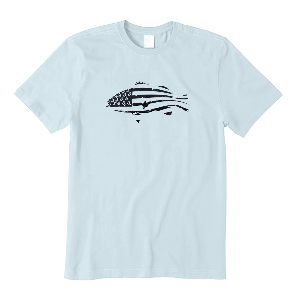 Fish Flag Fishing T-Shirt
