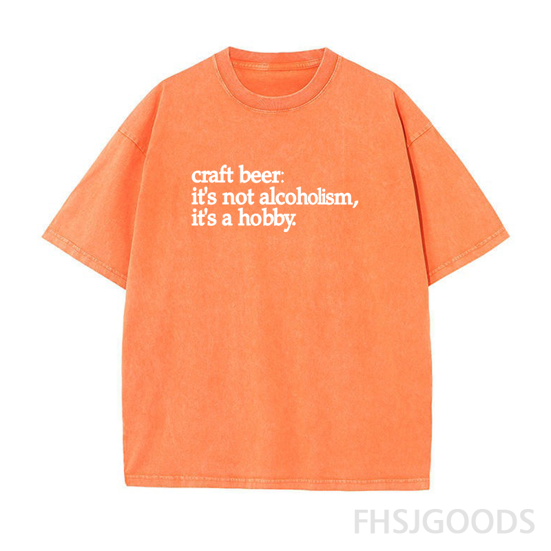 Craft Beer Unisex Distressed T-Shirt