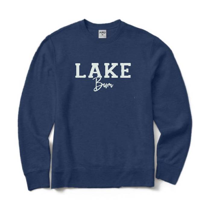 Lake Bum Crewneck Sweatshirt