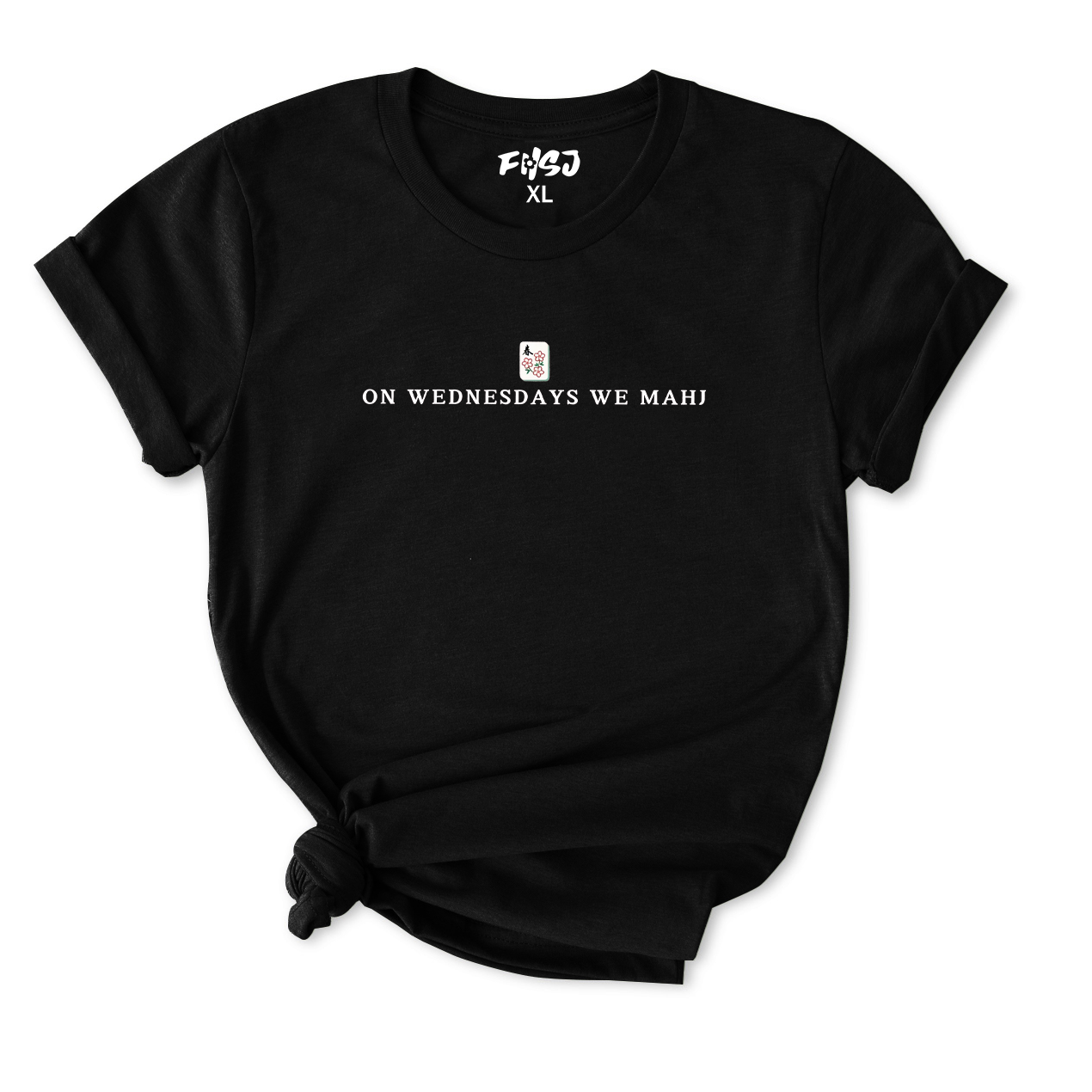 On Wednesdays We Mahjong T-Shirt for Women