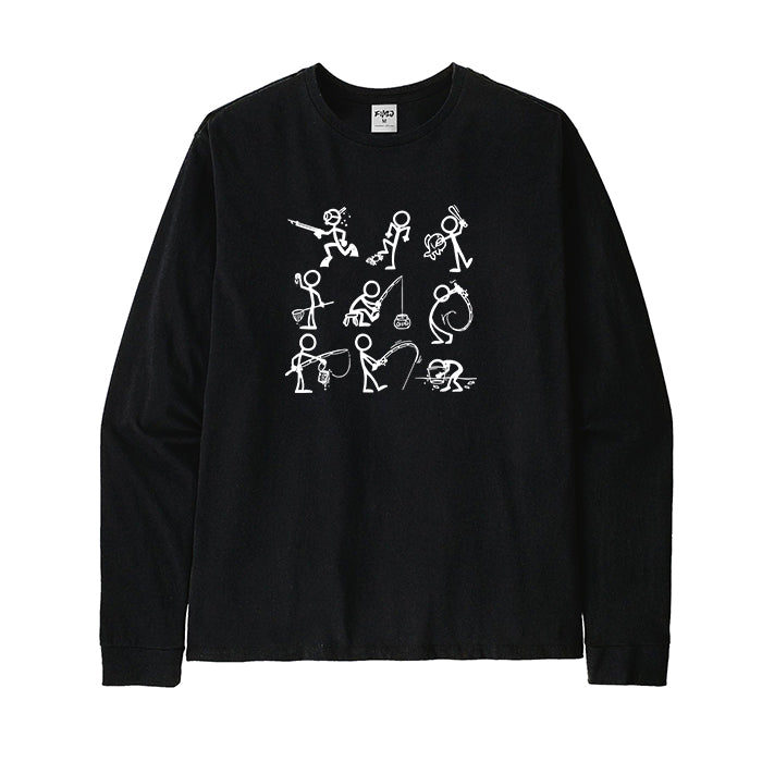 FUNNY FISHING Long Sleeve T-Shirt