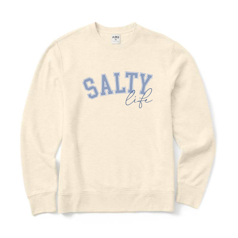 Salty Life Crewneck Sweatshirt