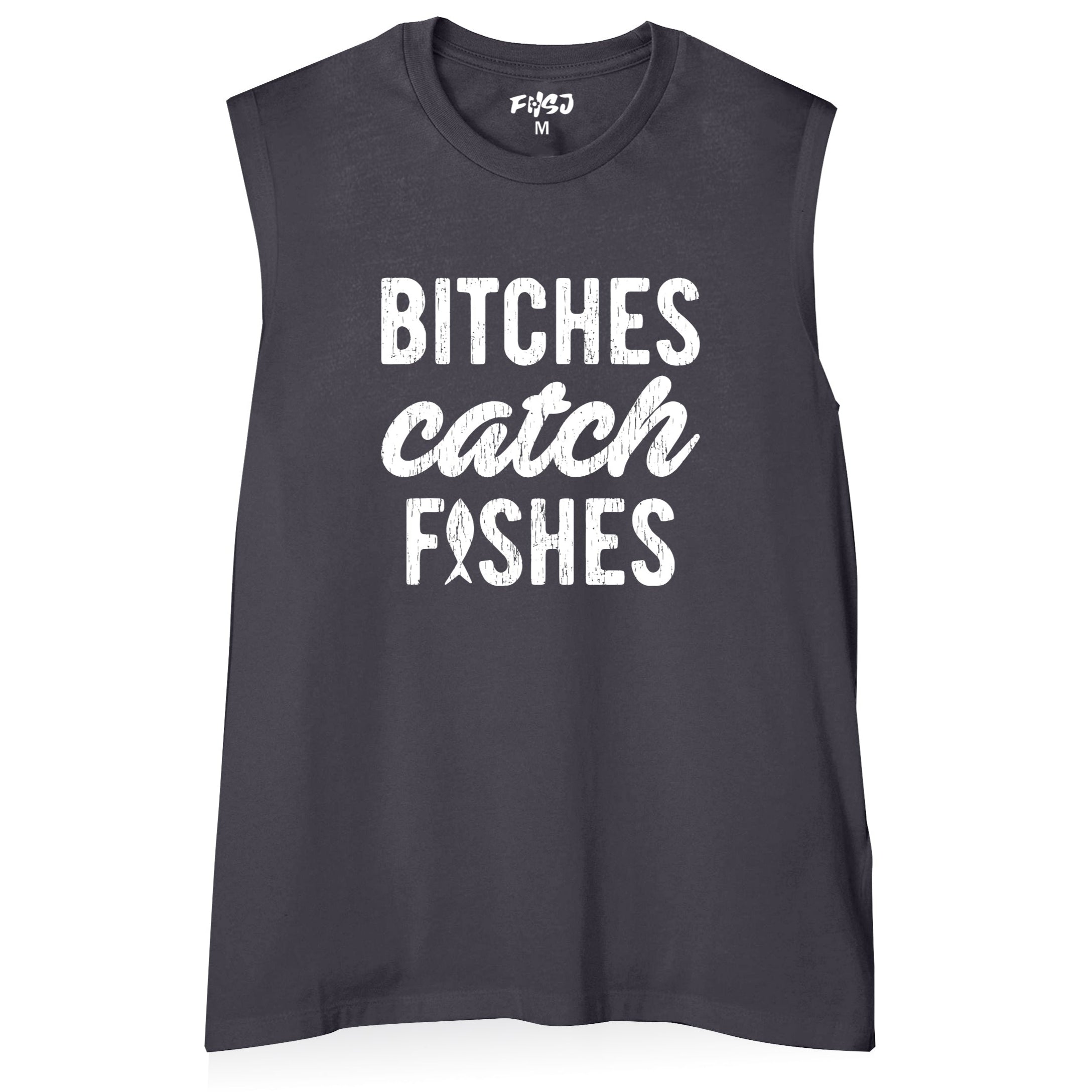 WOMEN Bitches Catch Fishes Tank Top