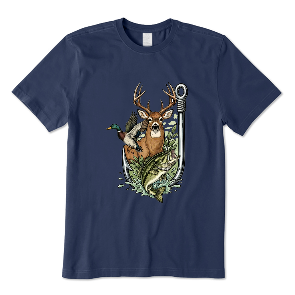 Hunting Fishing T-shirt