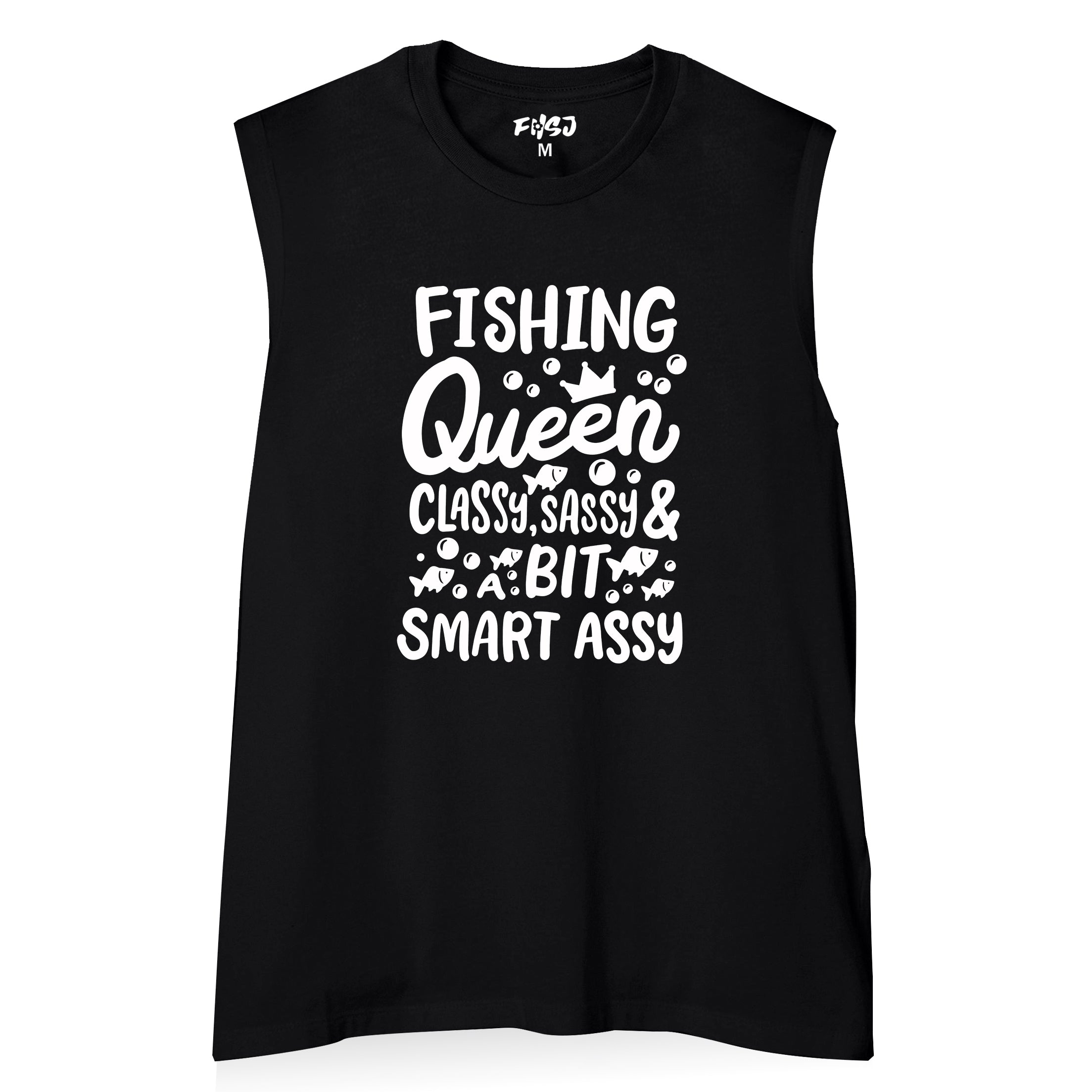 Women Fishing Queen Classy Sassy Tank Top