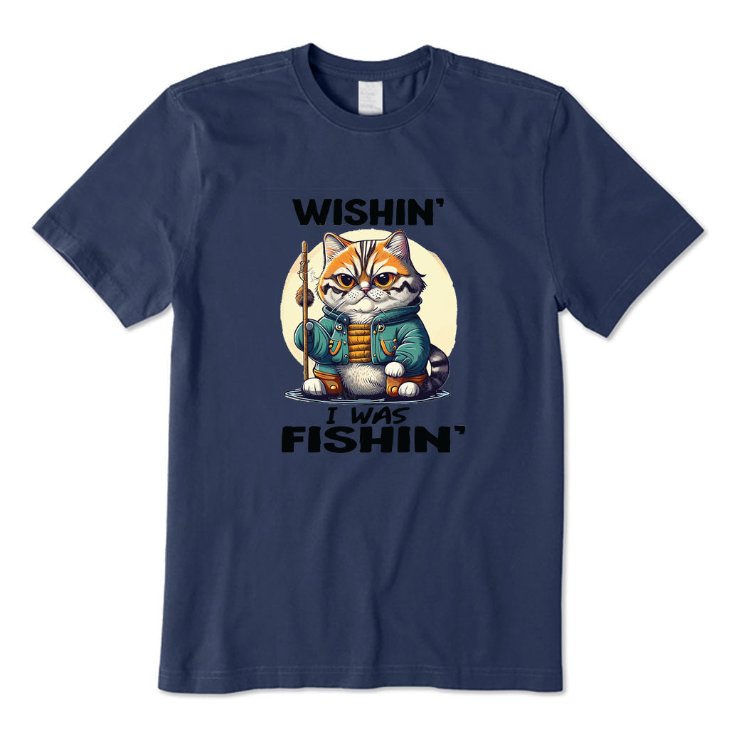 Wishing I Was Fishing T-Shirt