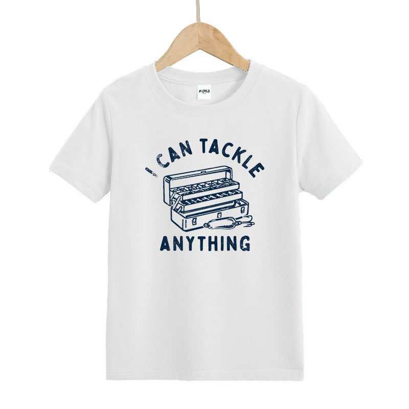 I Can Tackle Anything Kid's T-Shirt