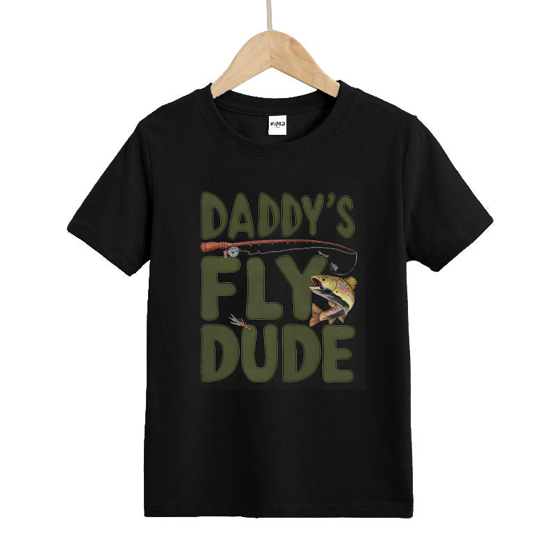 Daddy's Fly Dude Kids T-Shirt