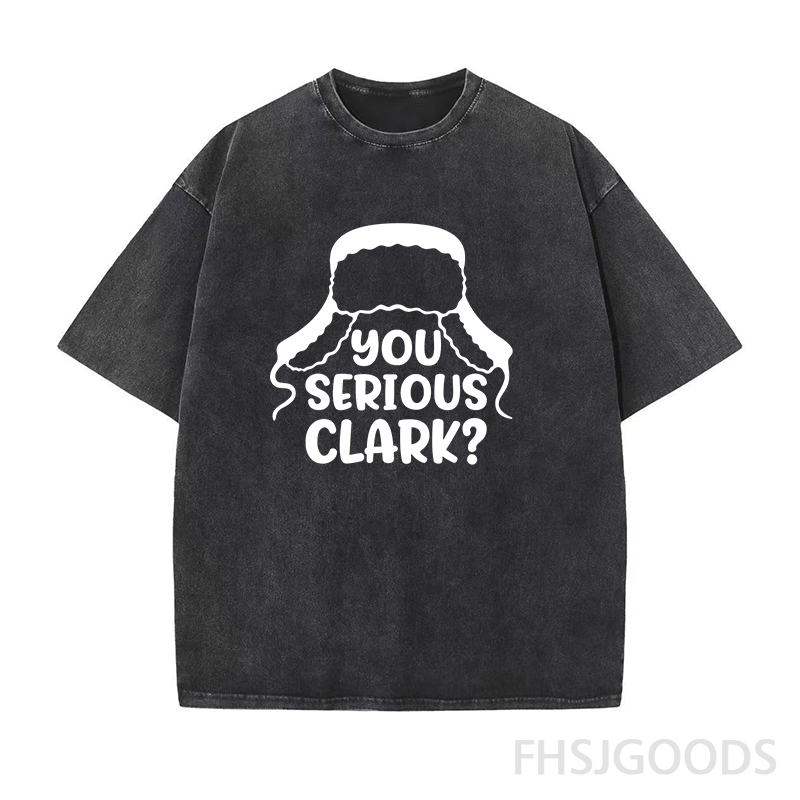 You Serious Clark Unisex Distressed T-Shirt