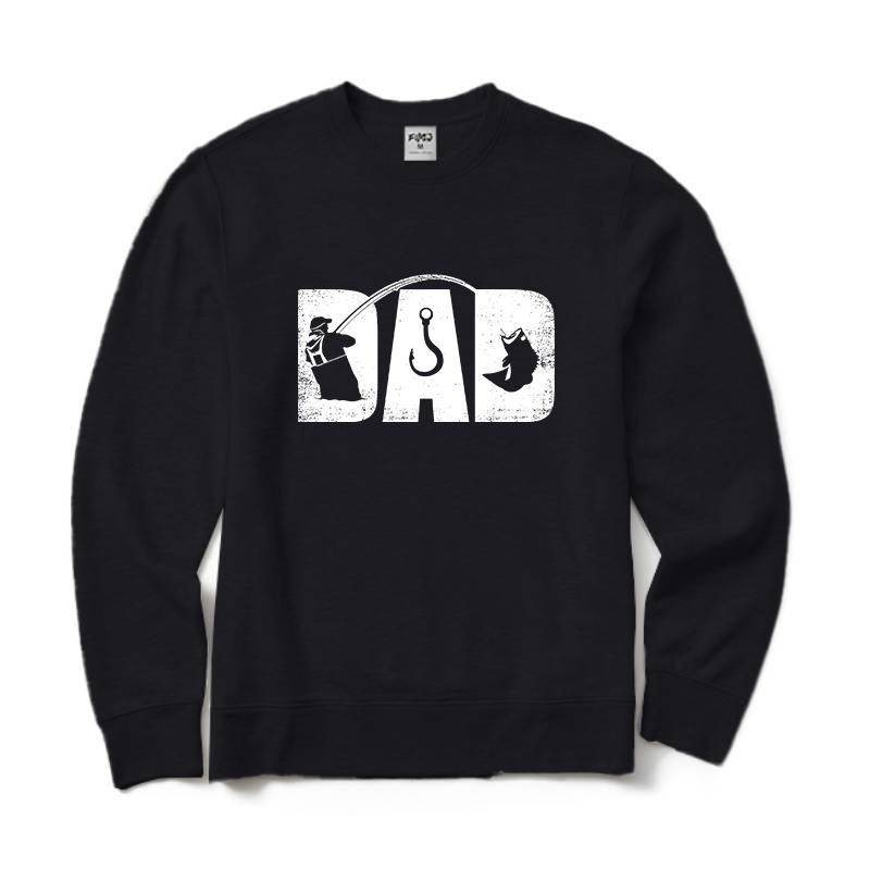 Fishing Dad Crewneck Sweatshirt